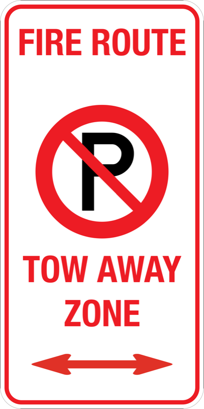 Parking and Regulation Signs 12x24